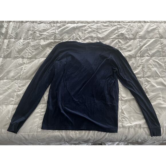 Patagonia Long Sleeve Blue Shirt Youth XXL 16-18 Gorpcore Boys Kidcore Cotton - Picture 3 of 3